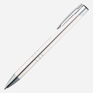 Metalna olovka Ascot - bijela
