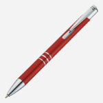 Metalna olovka Ascot – crvena