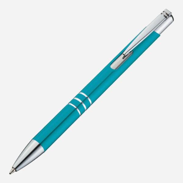 Metalna olovka Ascot - svijetlo plava