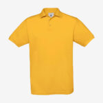 Majica B&C Safran Polo – zlatna žuta