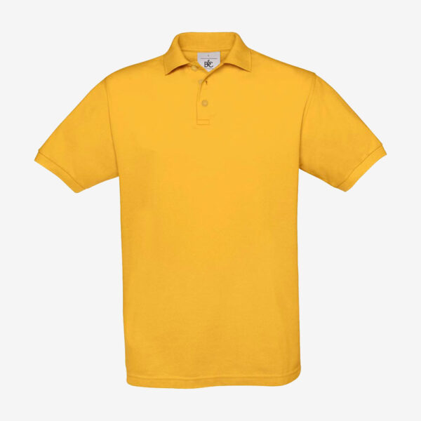 Majica B&C Safran Polo - zlatna žuta