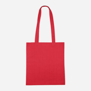 Platnena vrećica za kupovinu - crvena