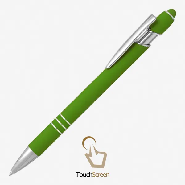 Metalna olovka Armada soft - svijetlo zelena